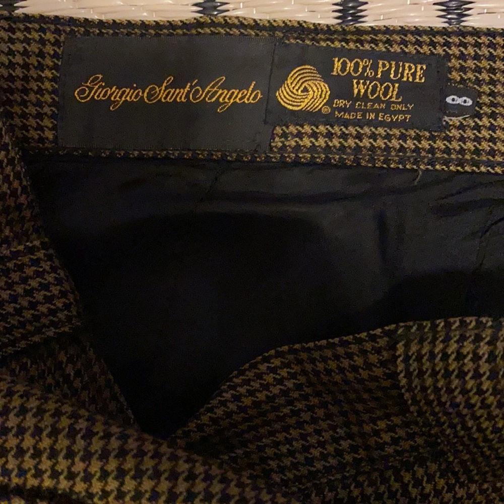 100% pure wool straight leg pants - Picture 2 of 4